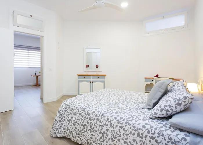 Minimalista Con Terraza, Wifi Y A 1 Minuto De La Playa - Es-279-4 شقة