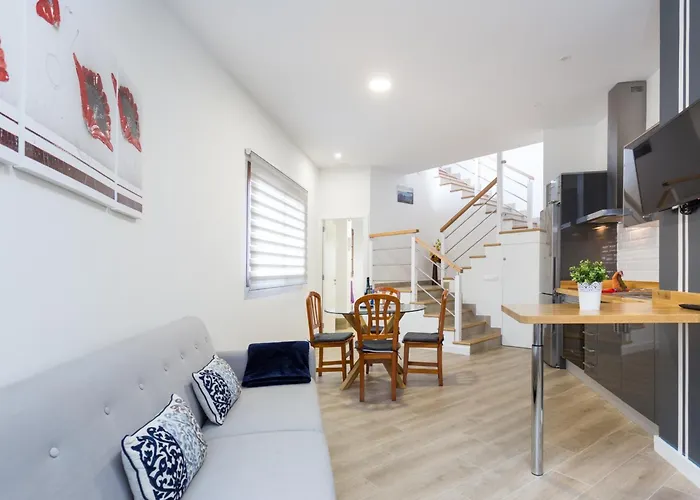 شقة Minimalista Con Terraza, Wifi Y A 1 Minuto De La Playa - Es-279-4