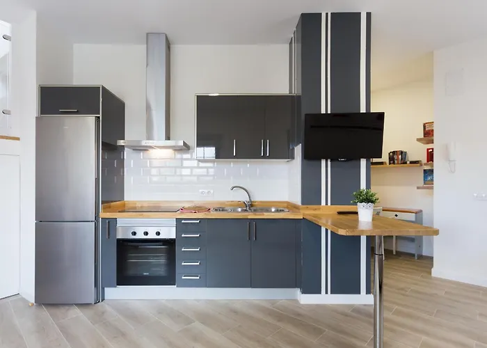 Minimalista Con Terraza, Wifi Y A 1 Minuto De La Playa - Es-279-4 Apartmán *